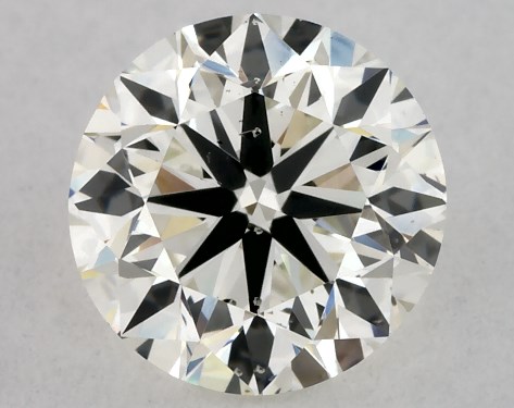 IGI 1.01 Carat H-SI1 Very Good Cut Round Diamond