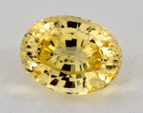 This 1.81 Oval Yellow Sapphire is sold exclusively by James Allen 