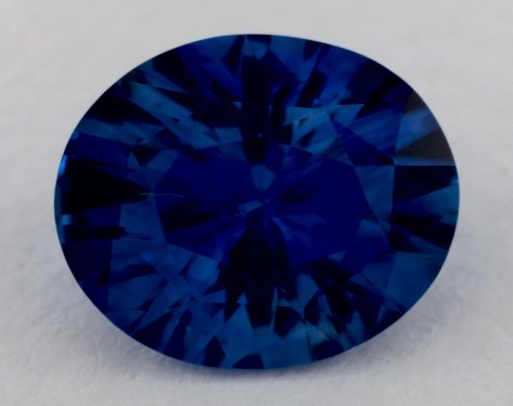 This 2.49 Oval Blue Sapphire is sold exclusively by James Allen 