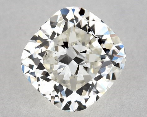 This 1.02 carat cushion diamond H color VS2 clarity has Ideal proportions and a diamond grading report from IGI